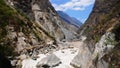 Hu tiao (tiger leaping) gorge Royalty Free Stock Photo