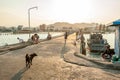 Hua Hin Fishing Pier Royalty Free Stock Photo