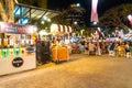 HUA HIN, THAILAND - FEB 24 2019: Cicada Market in Hua Hin. It is a famous night market, consist of handmade decorative items,