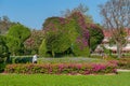 Famous Topiary Garden in Hua Hin, Thailand Royalty Free Stock Photo