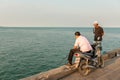 Hua Hin Fishing Pier Royalty Free Stock Photo