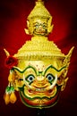 Hua Khon (Ancient Thai Show Mask)