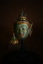 Hua Khon.The mask  for Thai traditional  dance of the Ramayana Epic Royalty Free Stock Photo