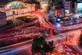 Hua Lamphong Railway Station of Bangkok City, Thailand. Cityscape of Transit Terminal Center in Bangkok, Travel and Destination