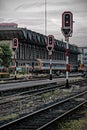 Hua Lum Pong train station Bangkok, Thailand.