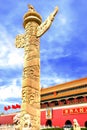 Huabiao Column Tiananmen Gate Gugong Forbidden City Beijing China