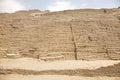 Huaca Pucllana is a great adobe and clay pyramid located in the Miraflores district of central Lima, Peru