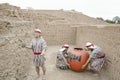 Huaca Pucllana - Lima - Peru Royalty Free Stock Photo
