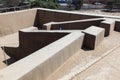 Huaca or Temple of the Dragon or the Rainbow. Royalty Free Stock Photo