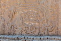 Huaca or Temple of the Dragon or the Rainbow. Royalty Free Stock Photo