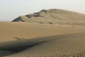 Huacachina Sand dunes. Peru landscape. travel Royalty Free Stock Photo