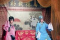 Huadan ( young actress ) and xiaosheng ( young actor ) of chinese traditional opera