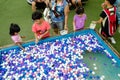 HUAHIN, Thailand : Children choose balls