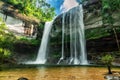 Huai Luang or Bak Teo Waterfall at Phu Chong Na Yoi National Park, Ubonratchathani Thailand