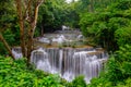 Huai Mae Kamin Waterfall in Thailand