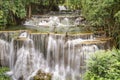 Huai Mae Kamin Waterfall in Kanchanaburi,Thailand