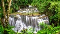 Huai Mae Kamin Waterfall Royalty Free Stock Photo