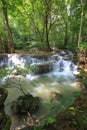 Huai Mae Khamin Waterfall Khuean Srinagarindra National Park Kanchanaburi,Thailand
