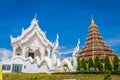 Huai Pla Kung Temple is a temple with Thai-Chinese buildings, Chiang Rai