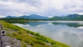 Huai Prue Reservoir in Nakorn Nayok Royalty Free Stock Photo