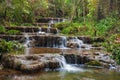 Huai Ton Phueng waterfalls in Thailand Royalty Free Stock Photo