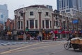 Huaihai Street in Shanghai city, China