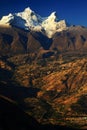 Huandoy Peak in Cordiliera Blanca