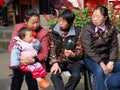 Huang Long Xi, China: Three Women with Baby