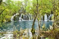 Huang long Yellow Dragon is a scenic and historic interest area in the northwest part of Sichuan, China. Royalty Free Stock Photo