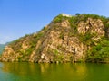 Huanghuacheng Lakeside Great Wall section Royalty Free Stock Photo