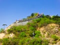 Huanghuacheng Lakeside Great Wall section Royalty Free Stock Photo