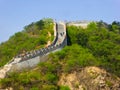 Huanghuacheng Lakeside Great Wall section Royalty Free Stock Photo