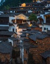 Huangling, an ancient village of Huizhou style architecture Royalty Free Stock Photo