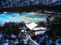Huanglong scenic area in winter