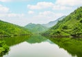 Huangyuan Reservoir in Hengfeng, Shangrao, Jiangxi, China Royalty Free Stock Photo