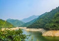 Huangyuan Reservoir in Hengfeng, Shangrao, Jiangxi, China Royalty Free Stock Photo