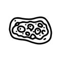 huarache line vector doodle simple icon design Royalty Free Stock Photo
