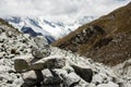 Huaraz/Peru: rocks and mountains of HuascarÃÂ¡n National Park