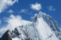 Huascaran mountain peak