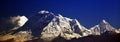 Huascaran Peak in Cordiliera Blanca Royalty Free Stock Photo