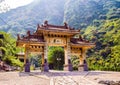 Huashan(Mountain Huashan)-memorial gateway of main gate