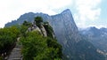 Scenery of Huashan Mountain in Xiyue