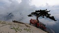 Scenery of Huashan Mountain in Xiyue Royalty Free Stock Photo