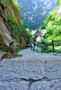 Huashan mountain Royalty Free Stock Photo