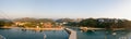 Huatulco Mexico panorama Royalty Free Stock Photo