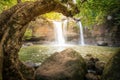 Huaw Suwat waterfall in Khao yai national park Thailand traval water fall mountain