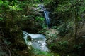 Huay Mae Khamin Waterfall,5st floor, named Laijonlong, located at Srinakarin Dam National Park Kanchanaburi Province, Thailand