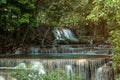 Huay Maekamin Waterfall Tier 4 Chatkaew in Kanchanaburi