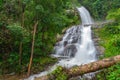 Huay Saai Leung Waterfall is a beautiful Waterfalls in the rain forest jungle Thailand Royalty Free Stock Photo