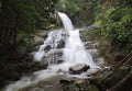Huay Saai Leung Waterfall of Doiinthanon Royalty Free Stock Photo